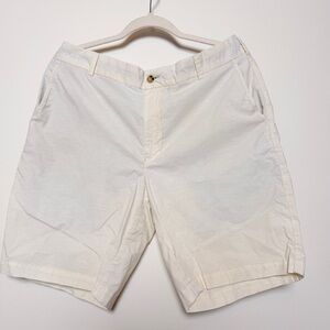 Peter Millar Men's Tan Flat Front Shorts